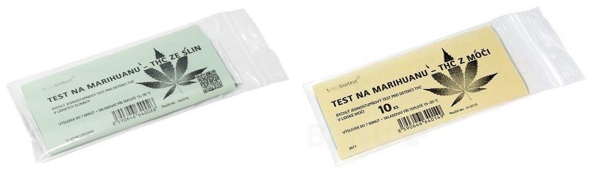 THC moč sliny